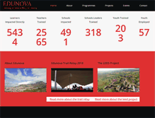 Tablet Screenshot of edunova.org